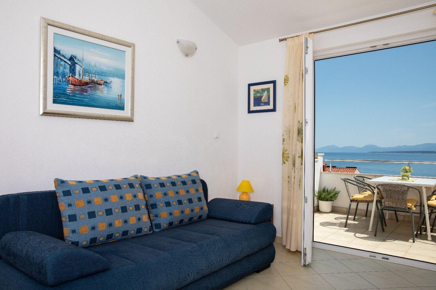 Apartments Ruzica - Sea View Igrane Bagian luar foto