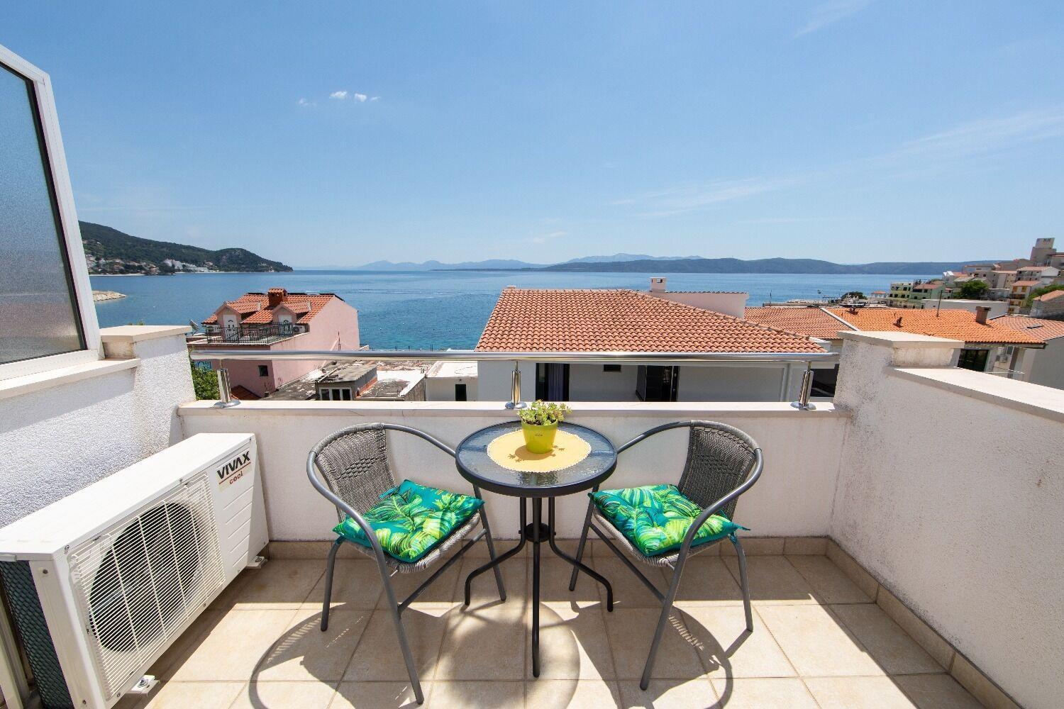 Apartments Ruzica - Sea View Igrane Bagian luar foto