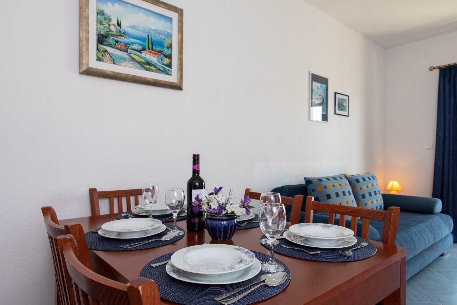 Apartments Ruzica - Sea View Igrane Bagian luar foto